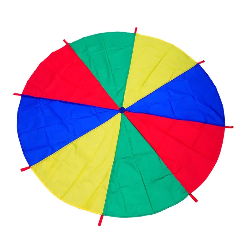 Repotting Mat - 2 M/4 M เส้นผ่านศูนย์กลางเด็กการทํางานเป็นทีมกลางแจ้งเกม Prop Rainbow