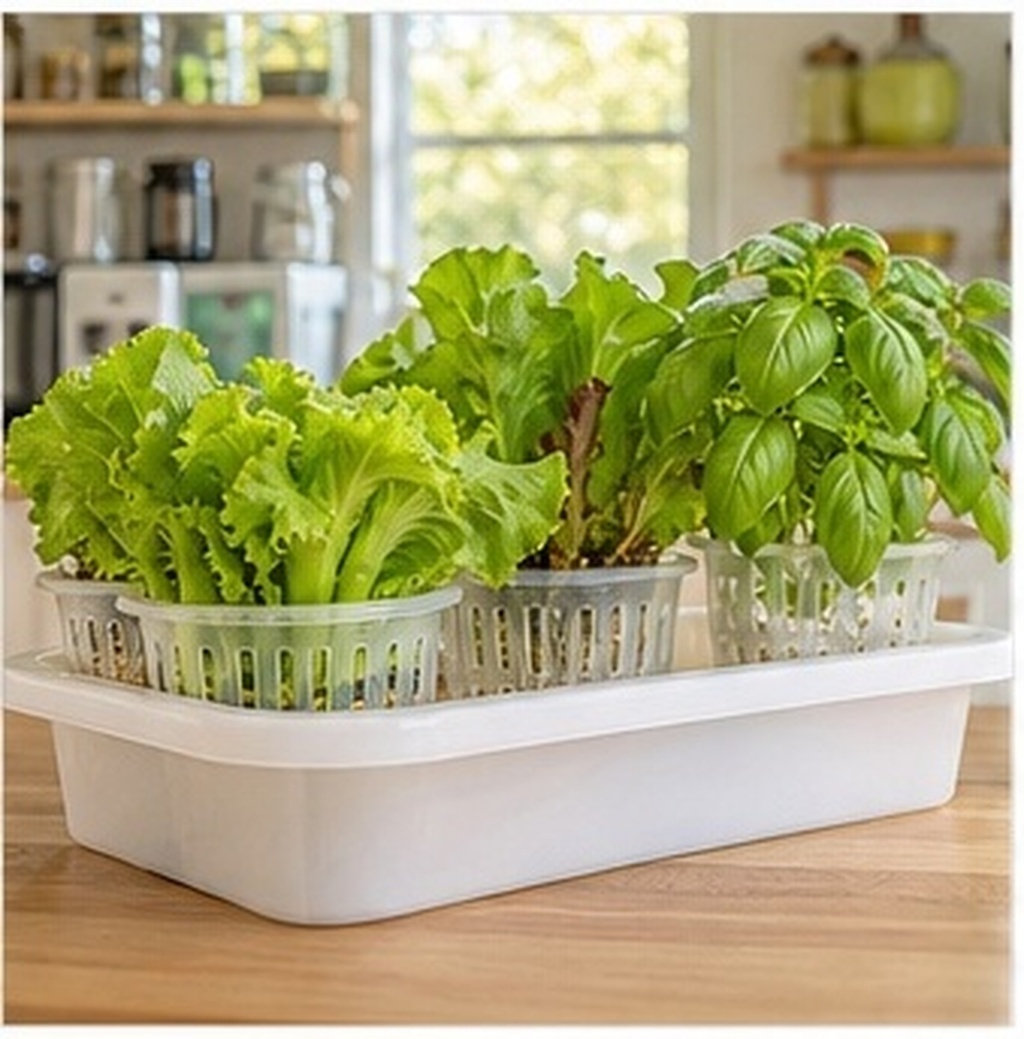 กระถางปลูกพืชไฮโดรโปนิกส์ 4 ชิ - Indoor Plants บทวิจารณ์และราคา