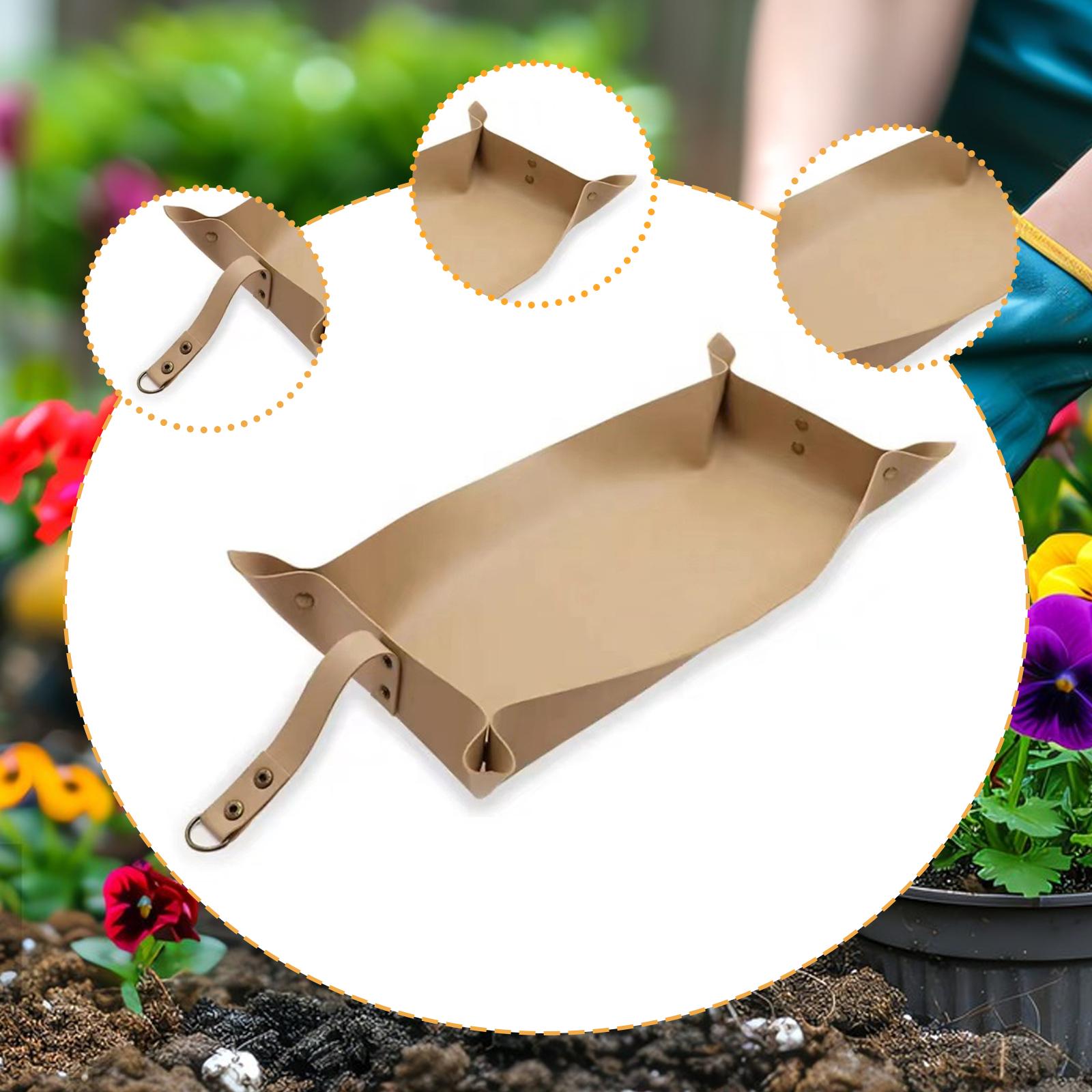 แผ่นรองปลูกต้นไม้ ถาดปลูกต้นไม - Repotting Mat บทวิจารณ์และราคา