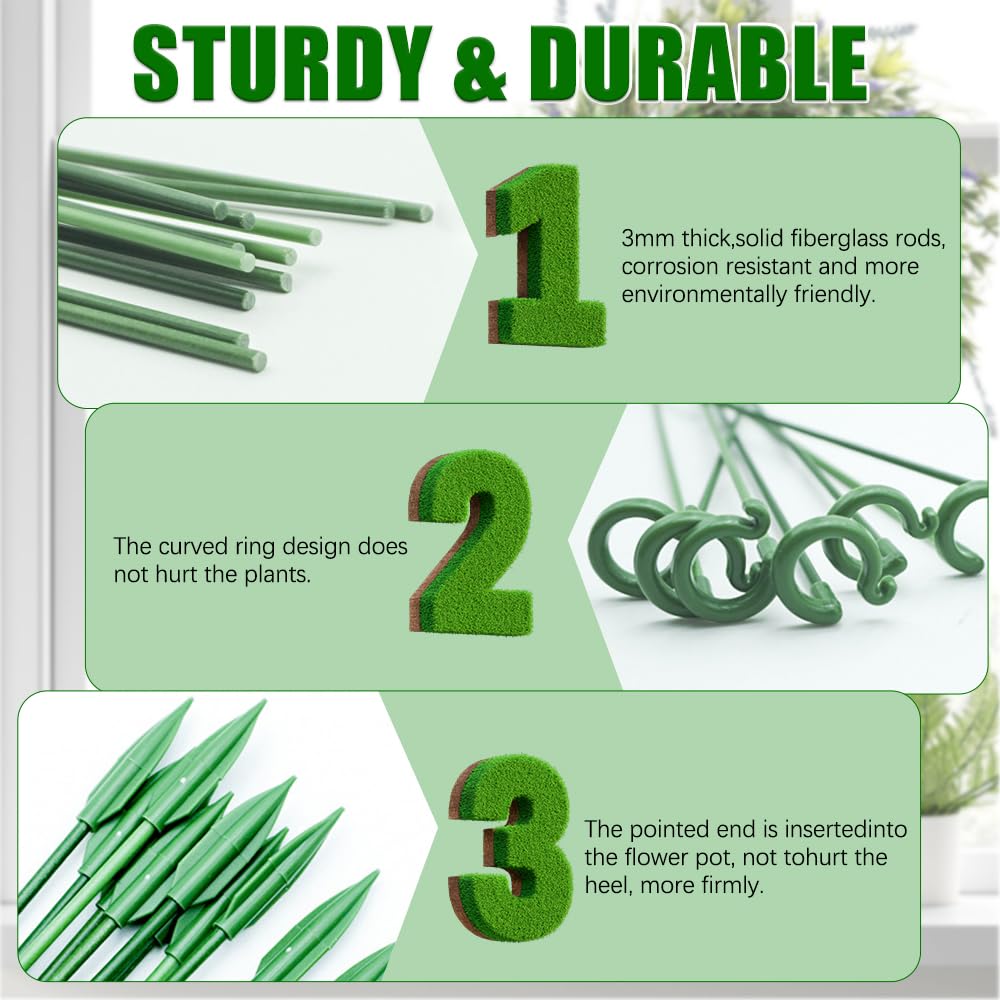 ขาตั้งพยุงต้นไม้ 5/10 ชิ้น สำห - Plant Support Stake บทวิจารณ์และราคา