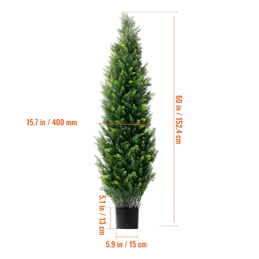 ต้นไม้ประดิษฐ์ทรงต้นซีดาร์สูง  - Plant Pot บทวิจารณ์และราคา